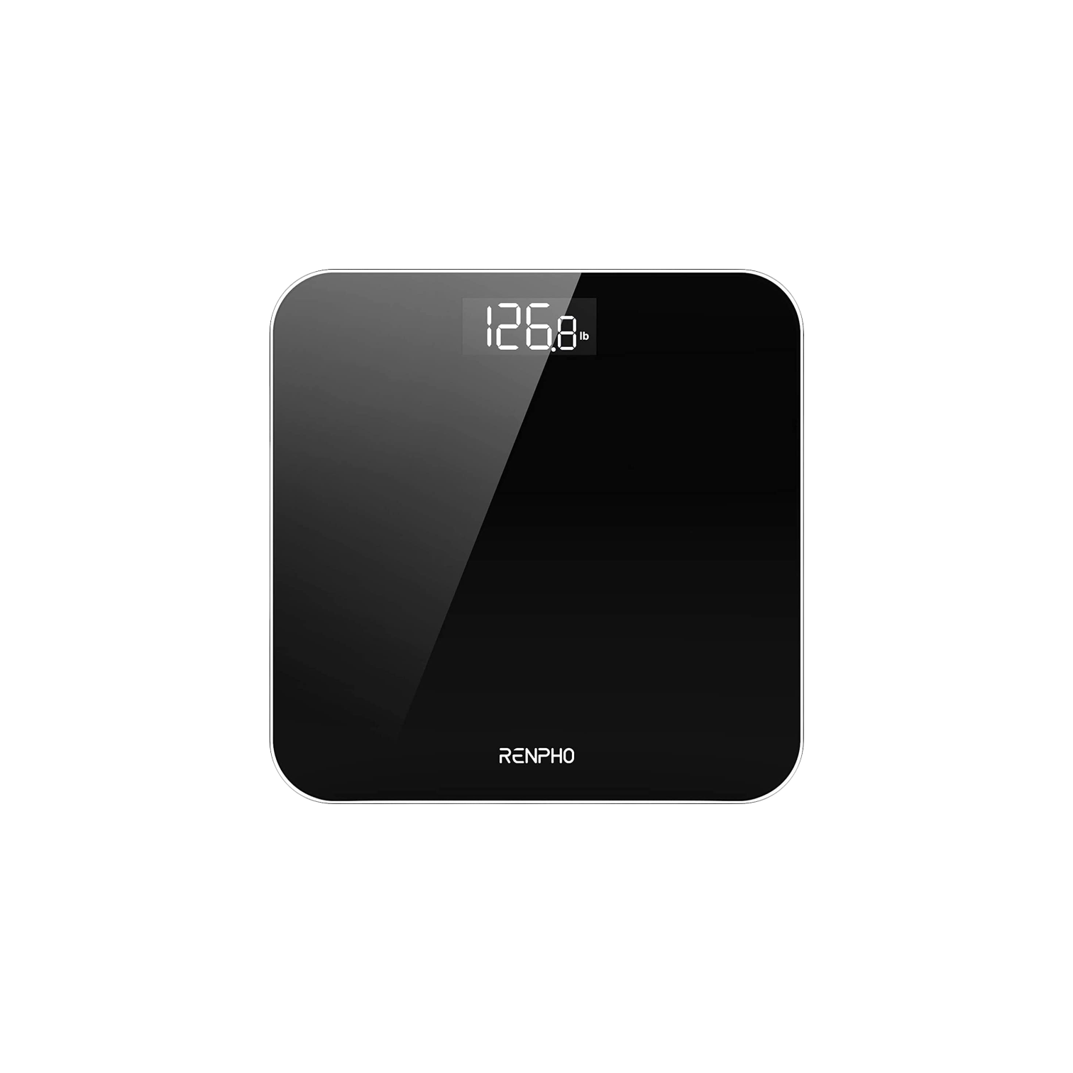 Mechanical Bathroom Weighing Scale 1S, Black-Cors by Renpho 